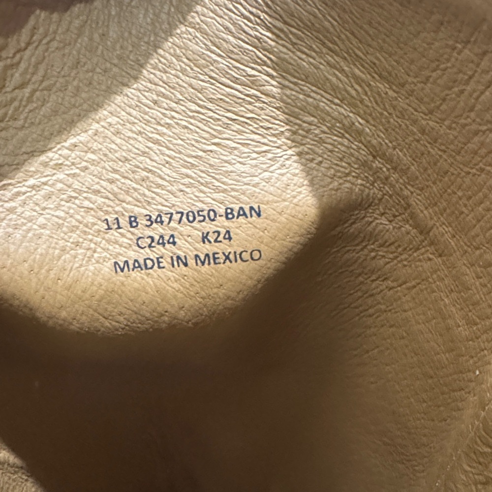 Frye Campus 14R Banana Leather Boots Womens Size 11 - Picture 10 of 13